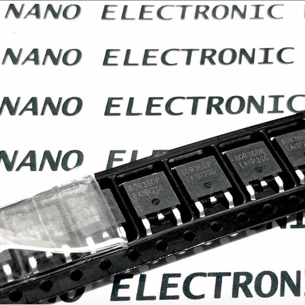 Transistor N-Channel Mosfet 60R360P 60R360 60R360Q IPD60R360P TO-252