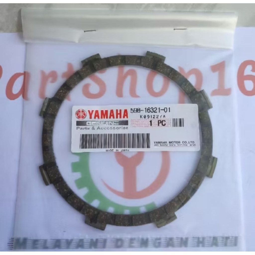 kampas kopling RXK RX KING ORI YGP JAPAN  598