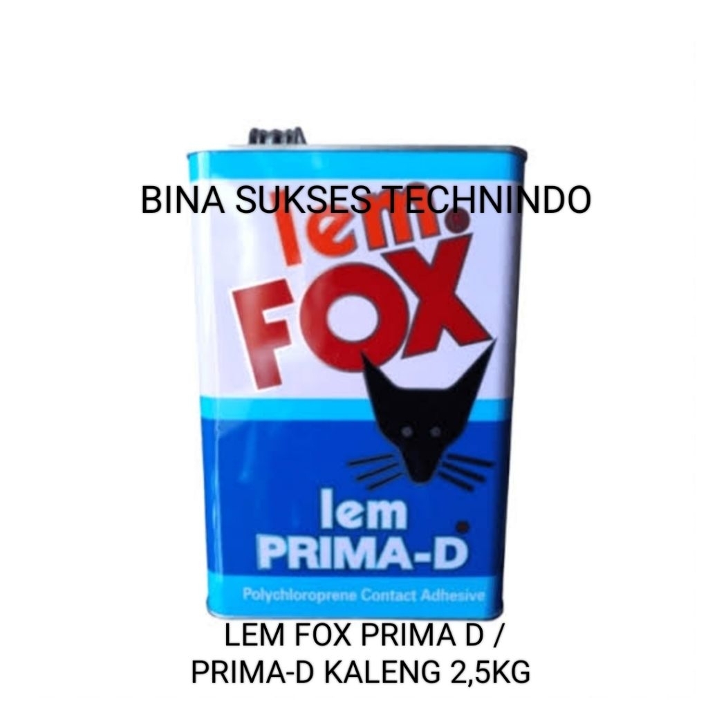 

LEM FOX PRIMA-D / PRIMA D KALENG 2,5KG 2,5 KG 2.5KG 2.5 KG