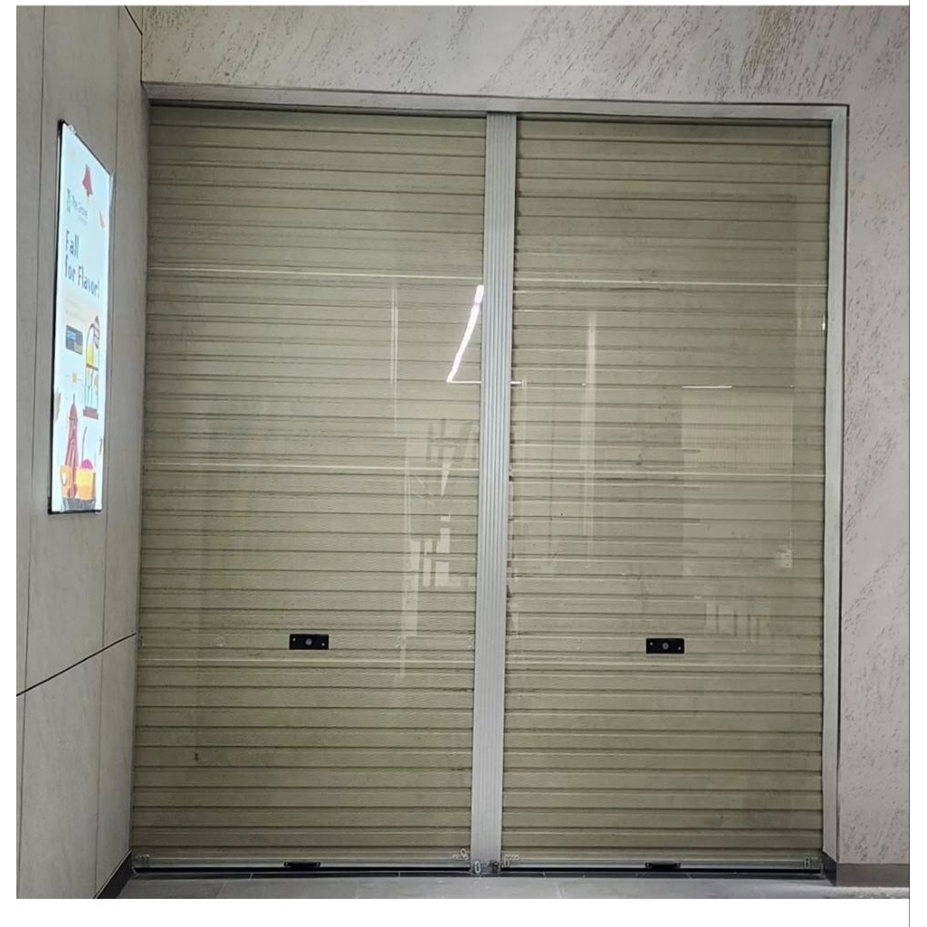 Rolling door one sheet murah