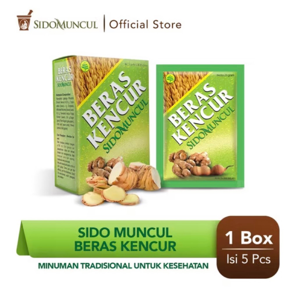 

BERAS KECUR SIDOMUNCUL 1 BOX ISI 5 SACHET