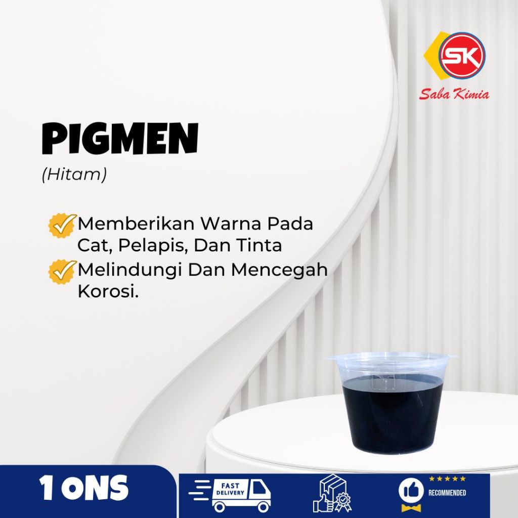 

Pigmen Warna Resin | Warna Resin Hitam (Black) 1 Ons