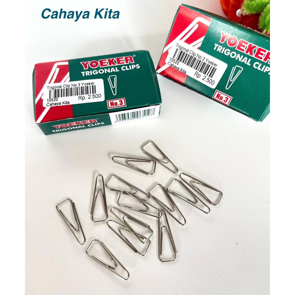 

Yoeker Trigonal Clip No. 3 Cahaya Kita Rp 2500