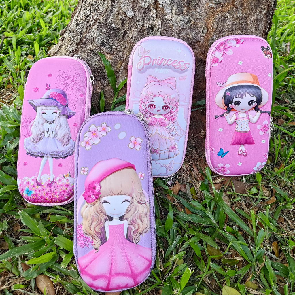

Kotak Pensil 3D Karakter Girls Model Anak Cewek Lucu Pouch Pensil 3 Dimensi Anak Sekolah TK-SD