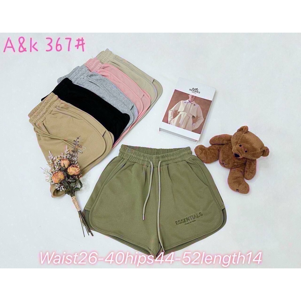 A&K FASHION PANTS (367) - CELANA PENDEK ESSENTIALS FOR WOMAN