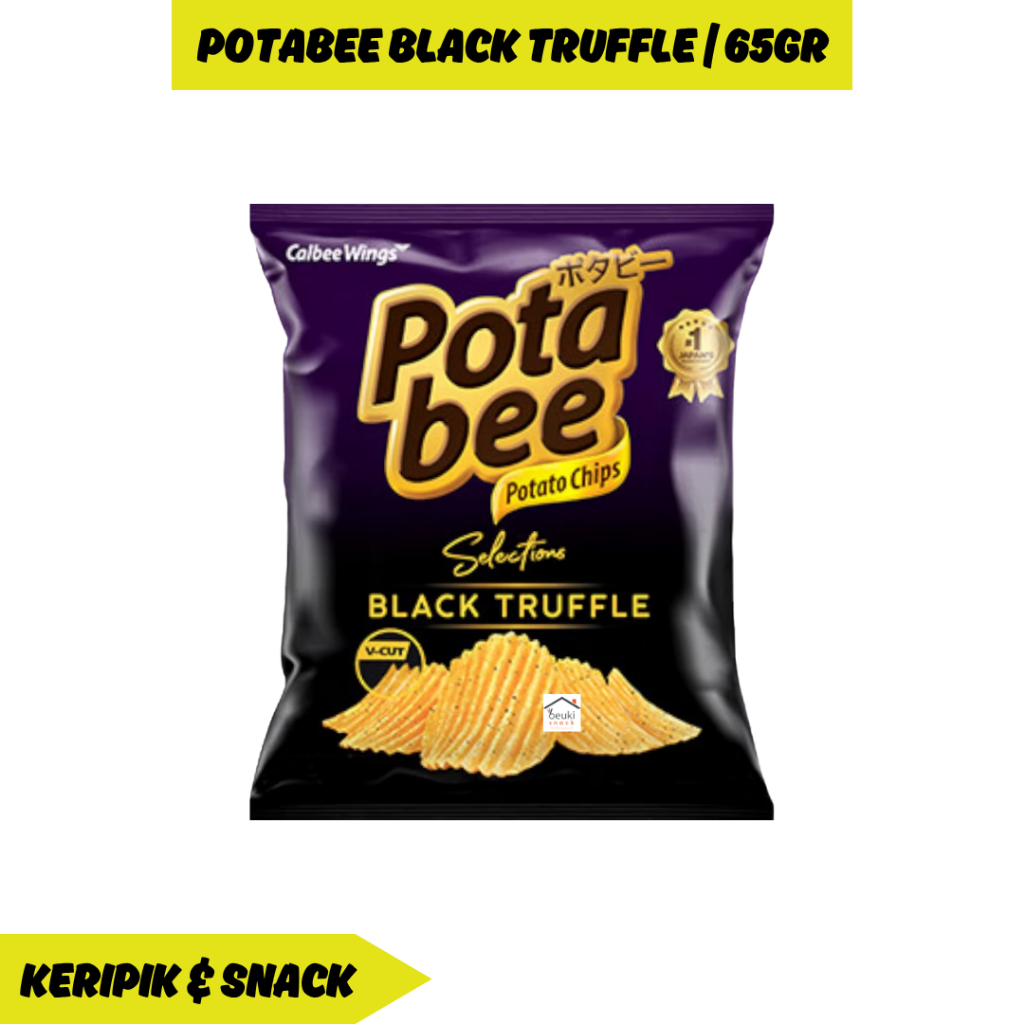 

Potabee Black Truffle Keripik Kentang dengan Rasa Jamur Hitam