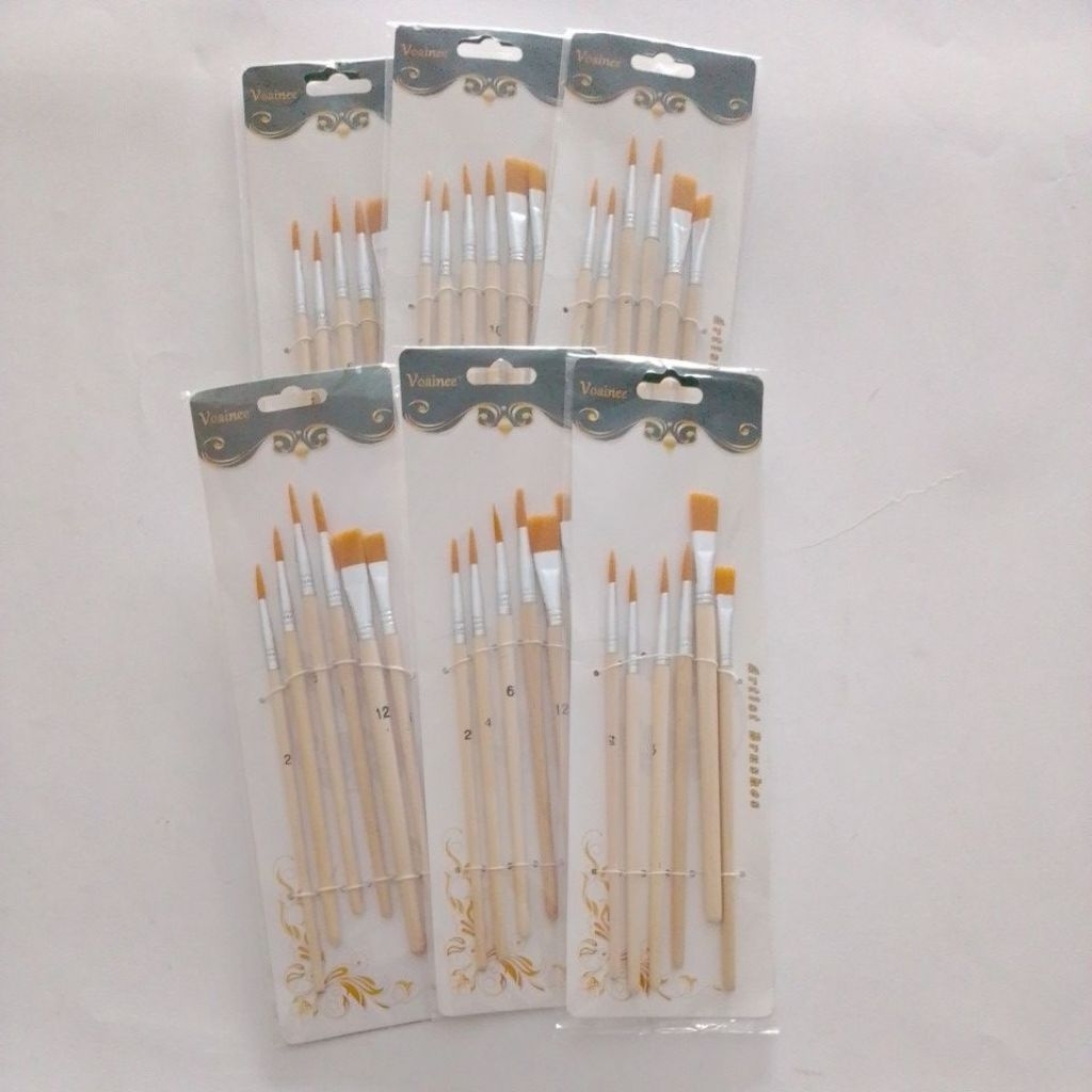 

Kuas Lukis set., (isi 6kuas)