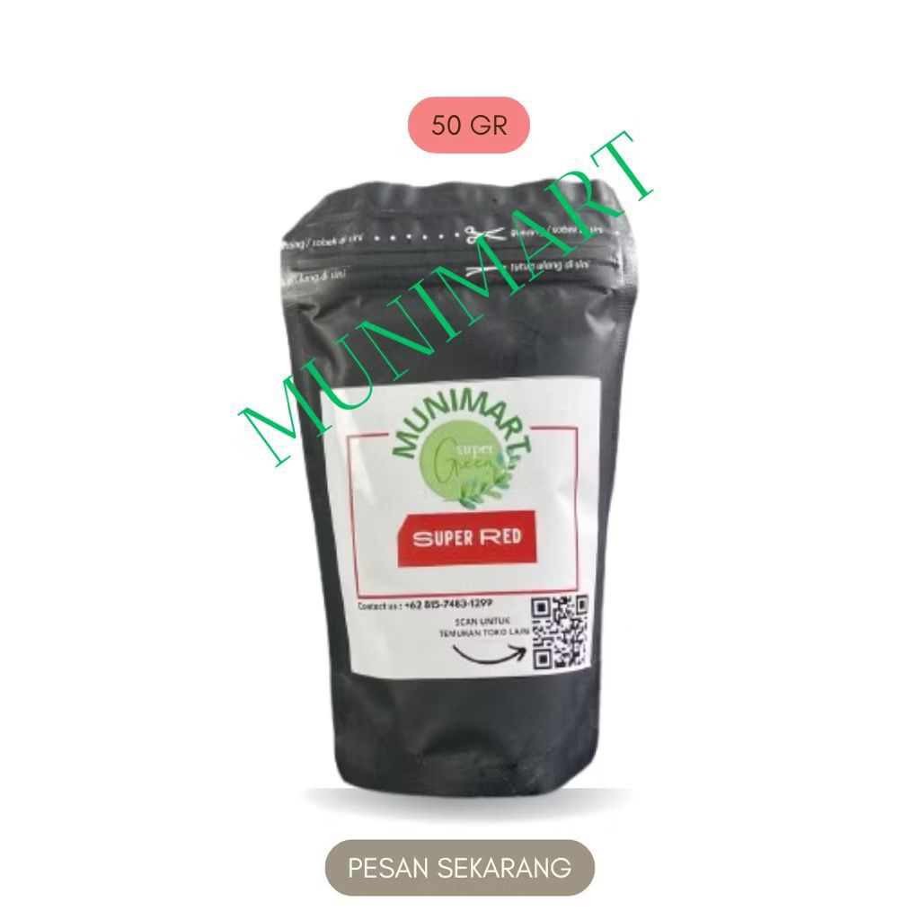 

Pouch kecil 50gram herbal kopiibbubuk s+ organic