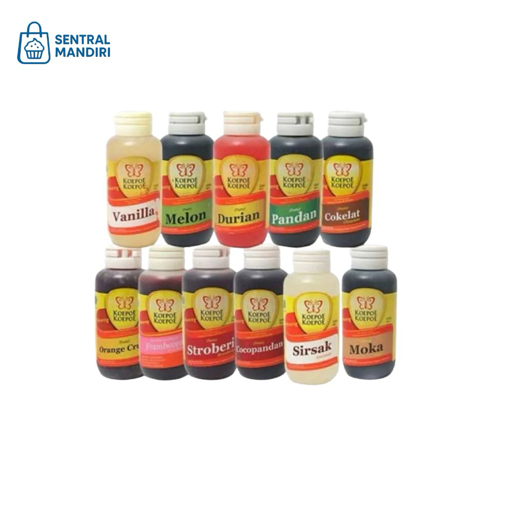 

Koepoe Pasta Perisa 60Ml Cokelat, Vanilla, Cocopandan, Durian, Leci, Melon, Pandan, Strawberry, Mocca, Lemon Squash, Orange Crush