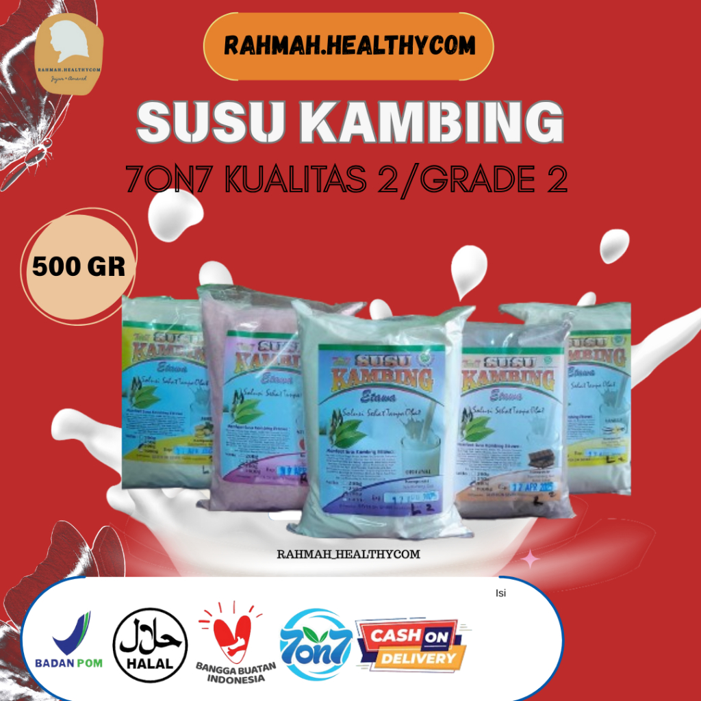 

Susu Kambing 7on7 Kualitas 2 500gr merek seven on seven