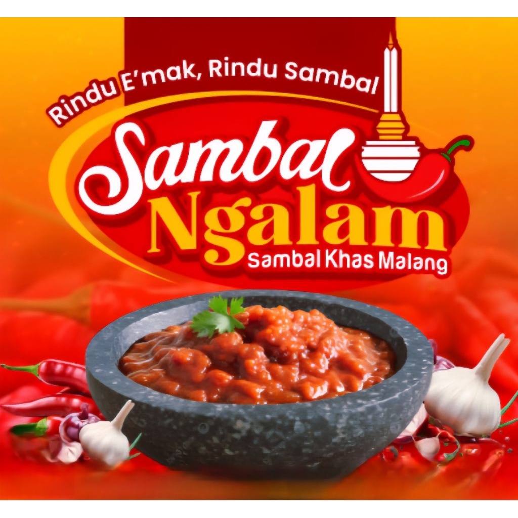 

Sambal Teri Ngalam - Pedasnya Pas - 125 gr