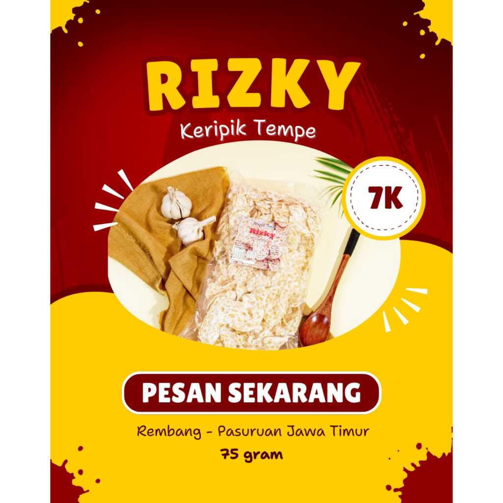 

Tempe Sagu Chips Original 75gram