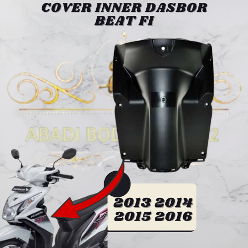 cod - cover inner dasbor dek kunci honda beat fi 2013 2014 2015 non original