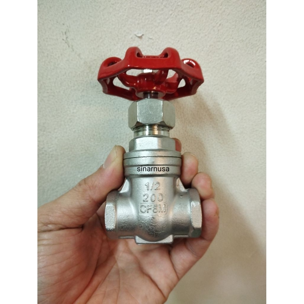 Gate Valve Stainless Drat 1/2 inchi DN 15