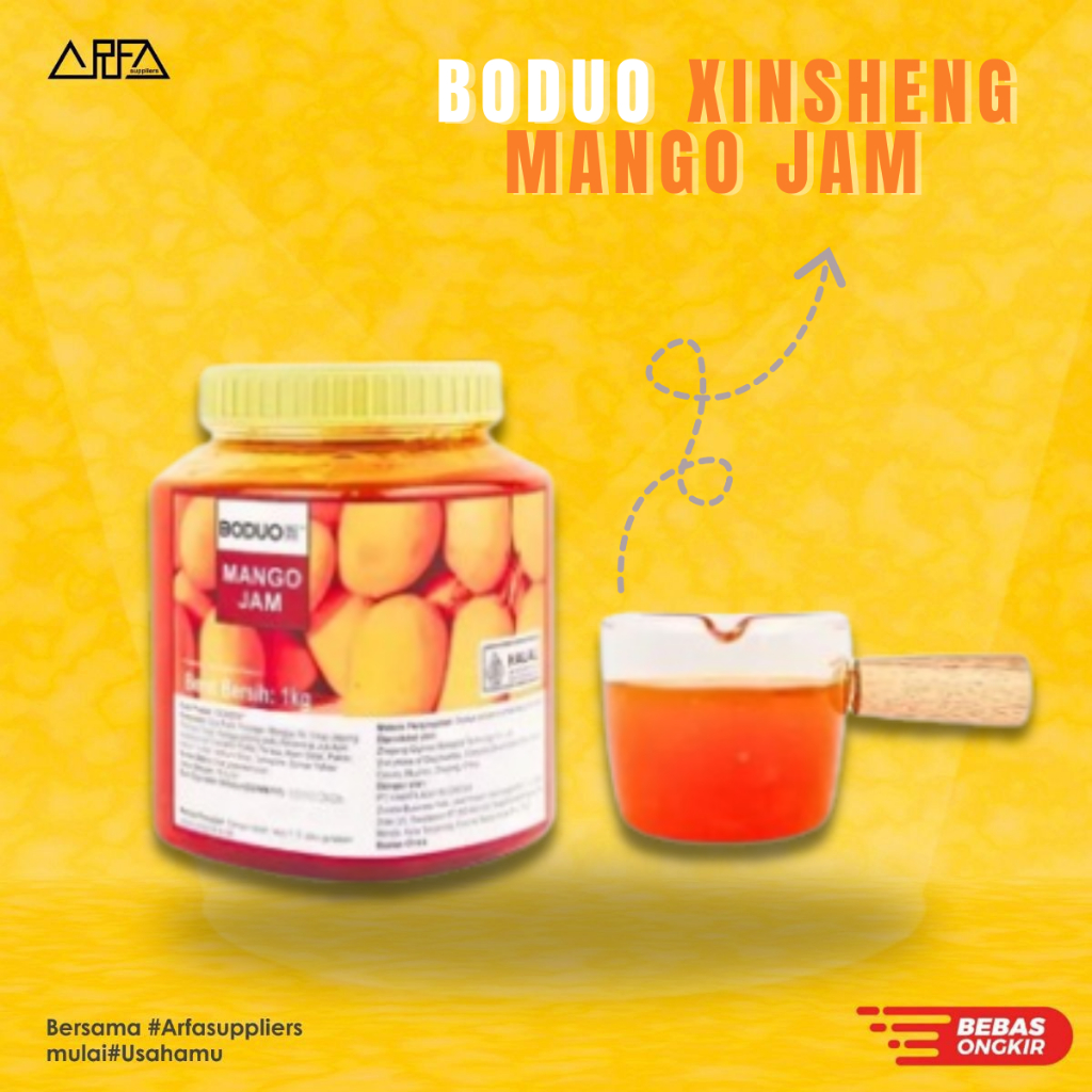 

Boduo Xinsheng Mango Jam 1 kg