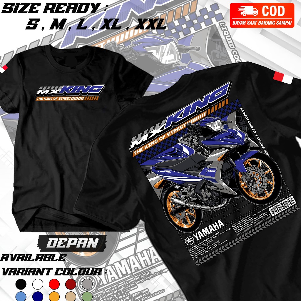 JOJOKAOS-Kaos Motor MX King 150 Street // Kaos MXKING // Kaos Jupiter MX KING // Kaos MX KING // Baj