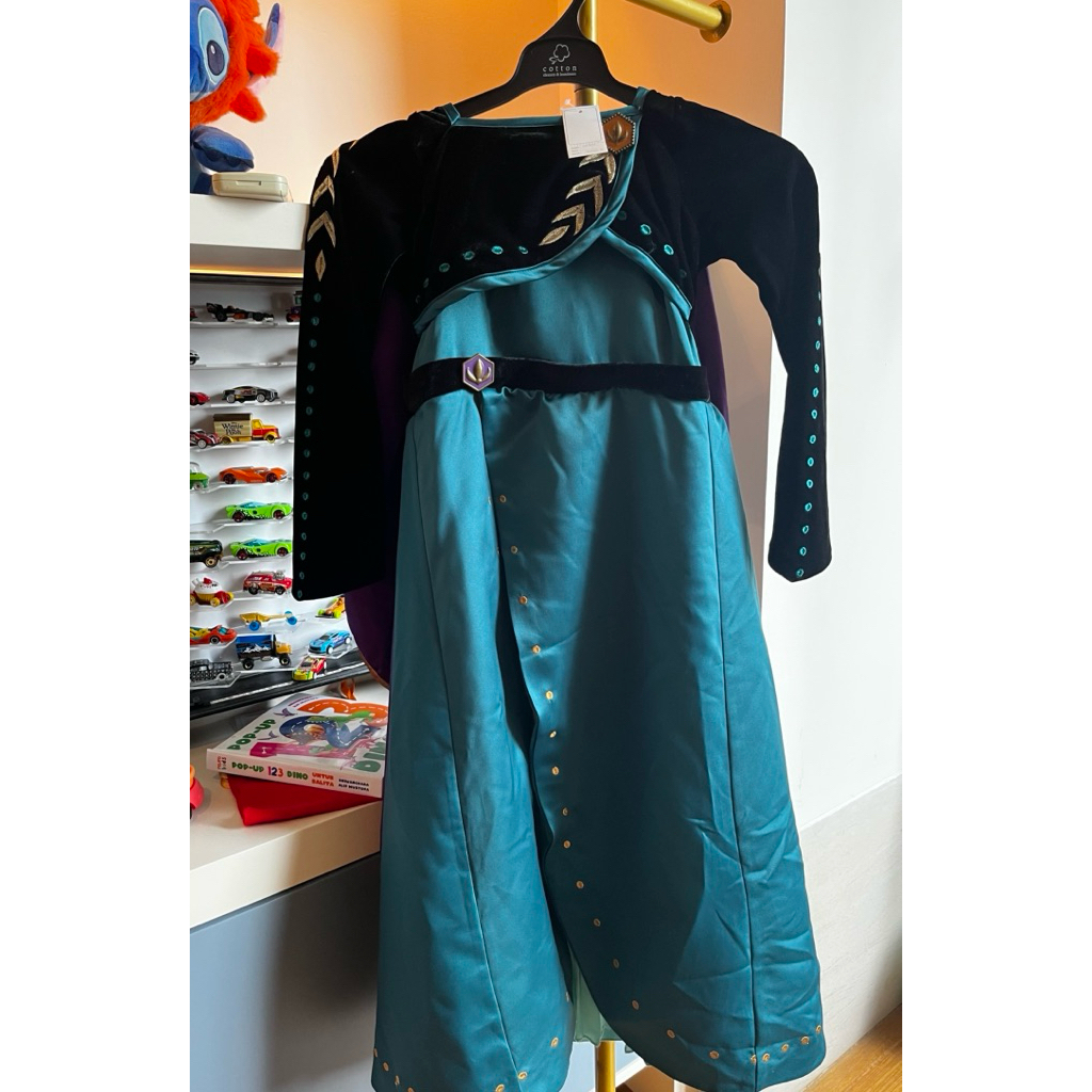 Kostum Anak Perempuan Karakter Frozen Anna