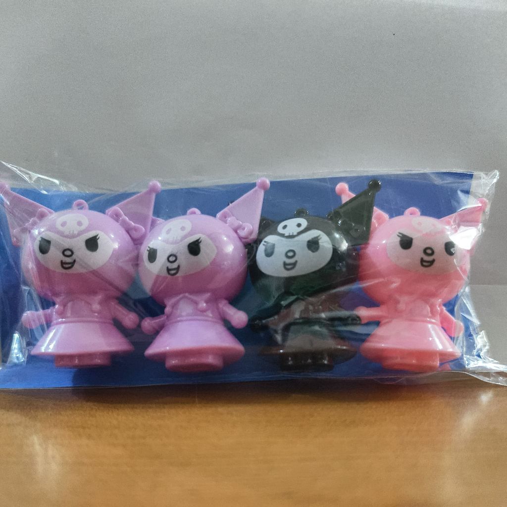 

rautan pensil KUROMI/SPIDEY/CAPYBARA isi 4 pcs
