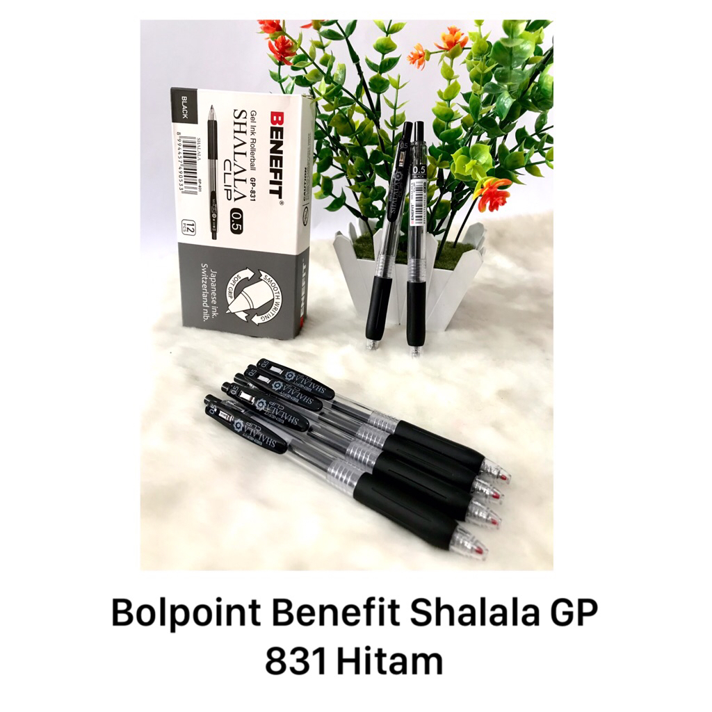 

Benefit Gel Ink Shalala Clip 0.5mm GP-831