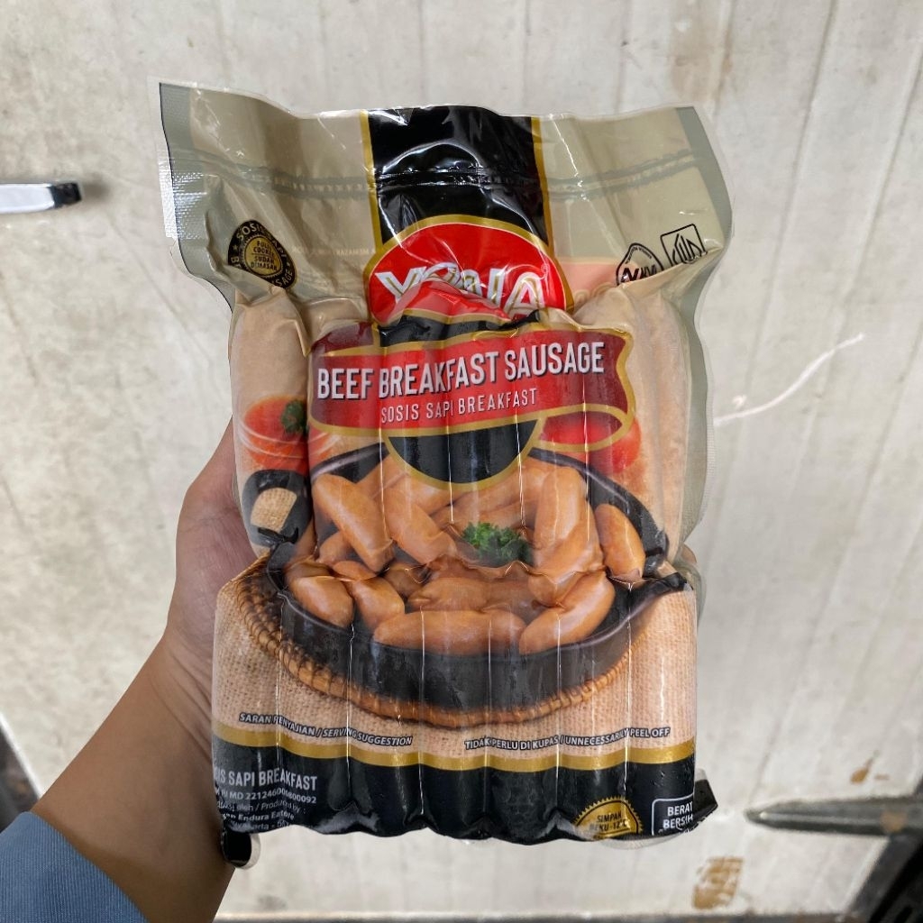 

Yona Sosis Sapi Breakfast 500gr