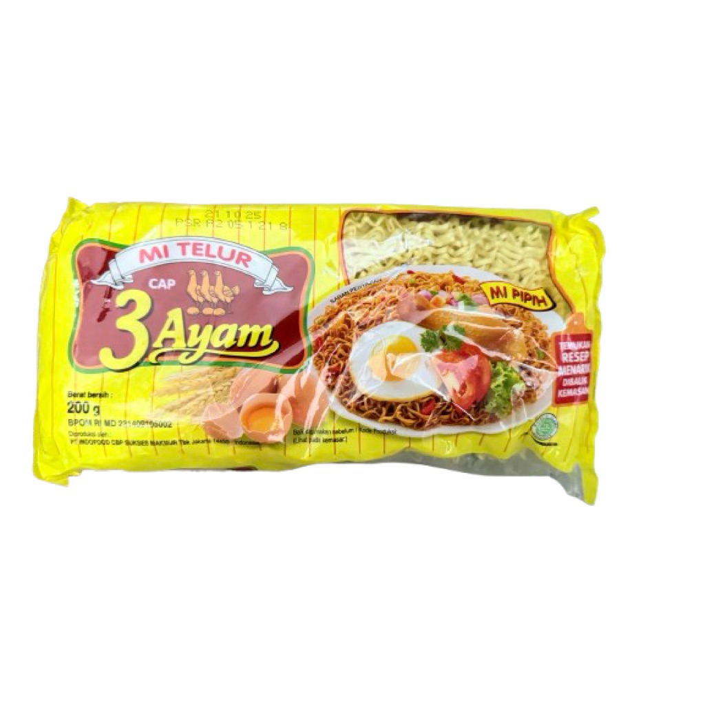 

Mie Telur Cap 3 Ayam promo murah