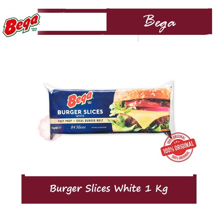 

Bega White Burger Slices 1000 Gr