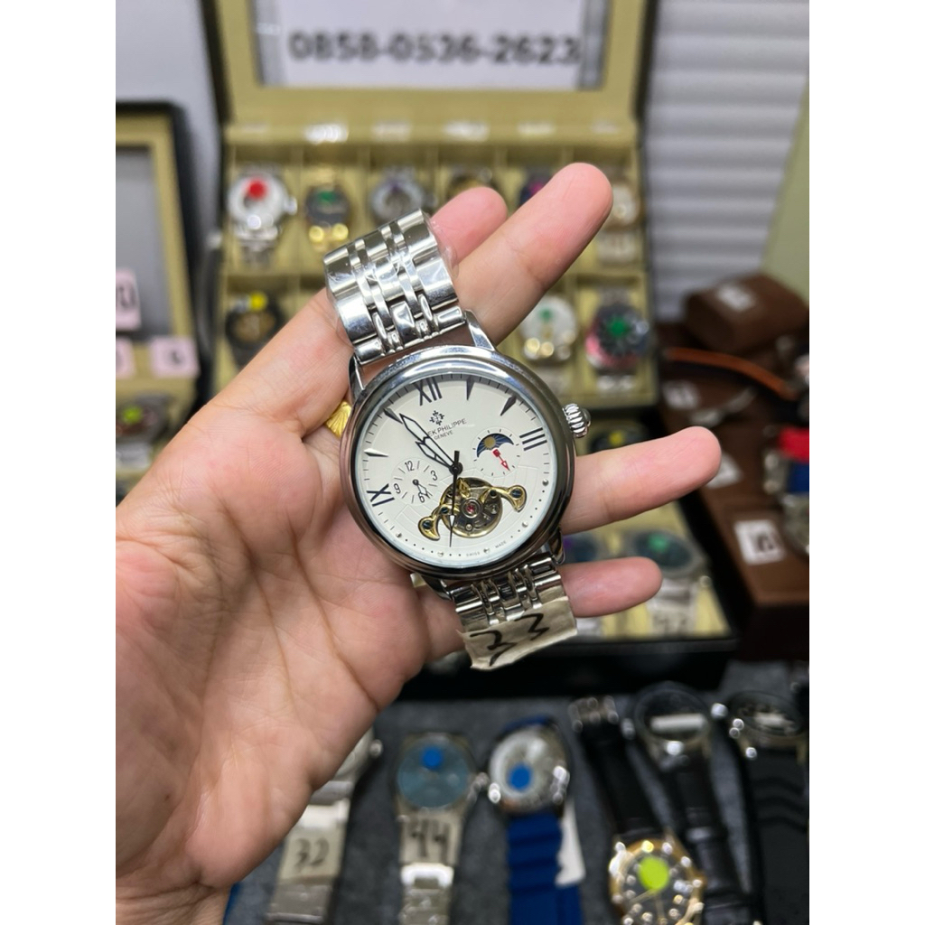 JAM TANGAN PRIA PATEK PHILIPPE MATIC MEWAH