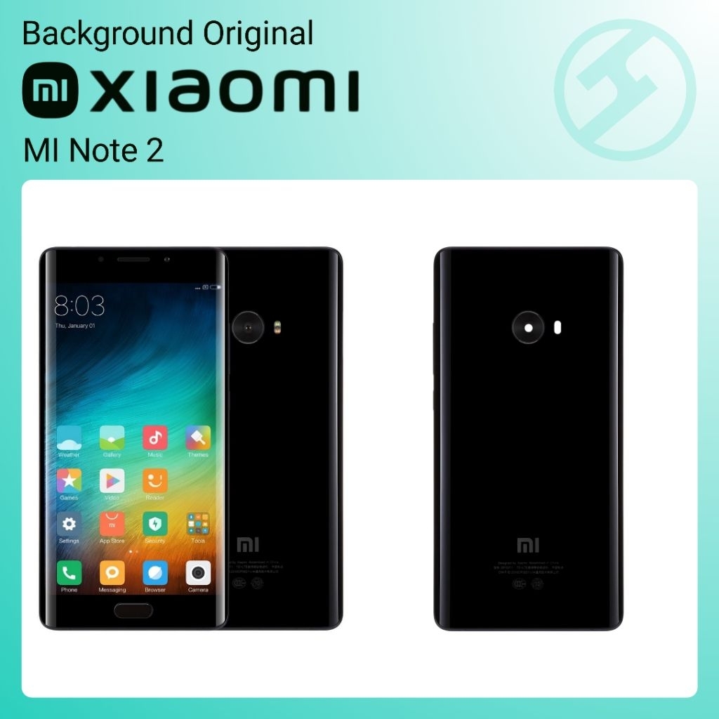 Backdoor Xiaomi Mi Note 2 Original Copotan