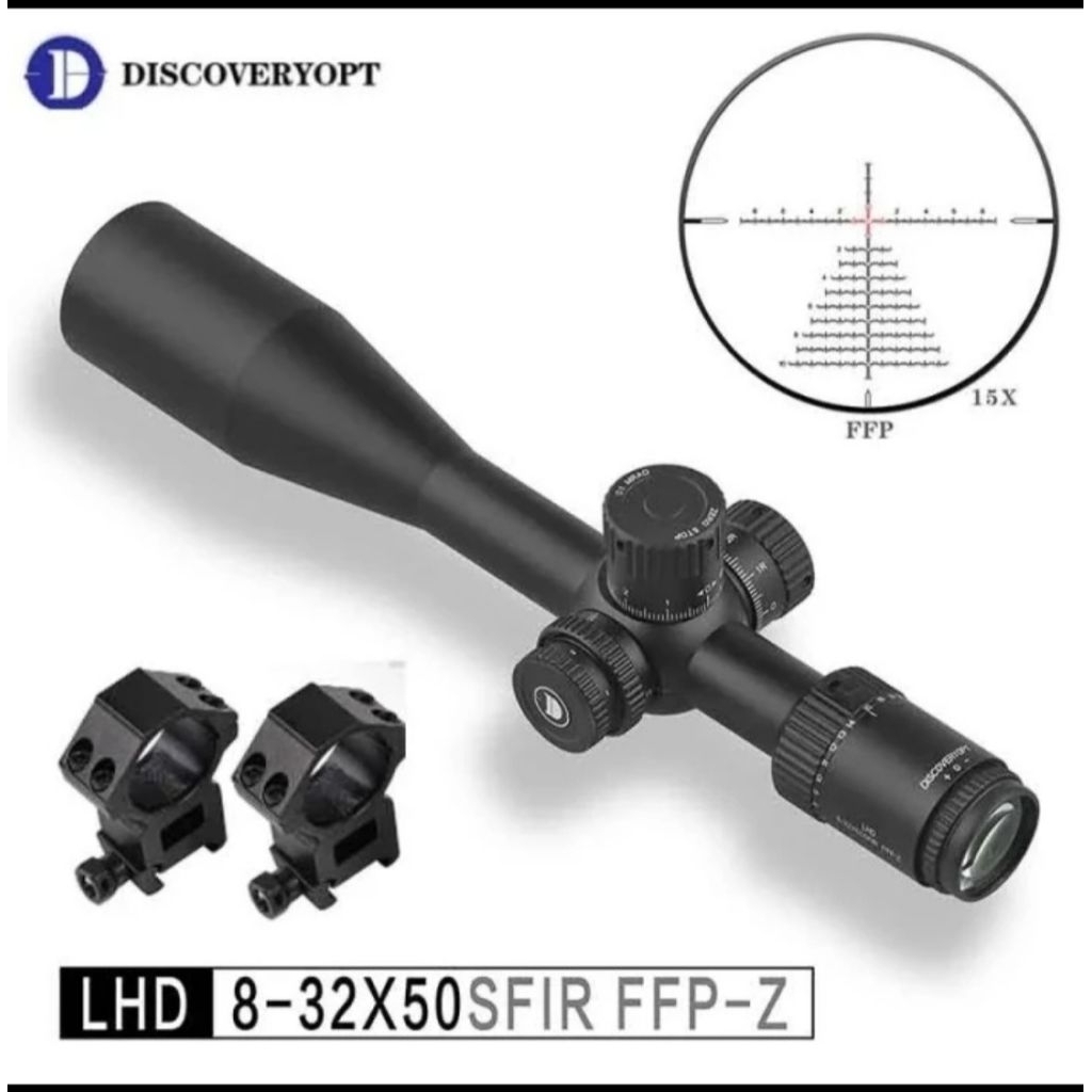 Teleskop Discovery Lhd 8-32x50 Sfir Ffp-Zero Stop