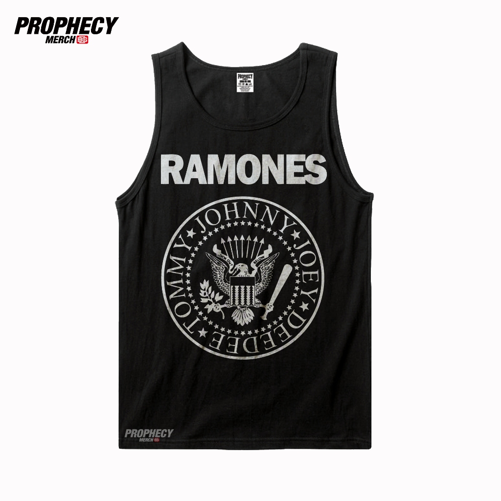 24s / KAOS / SINGLET / KAOS LEKBONG BAND RAMONES  / TANKTOP / LEKBONG