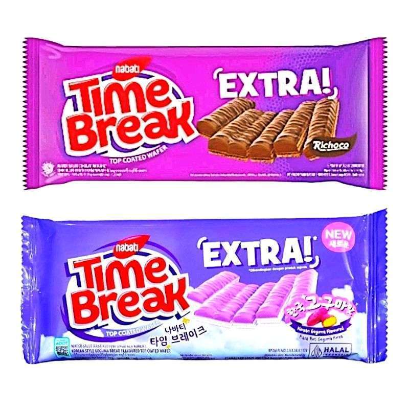 

TIME BREAK NABATI ALL VARIAN RASA 10 X 32gr [ PACK }