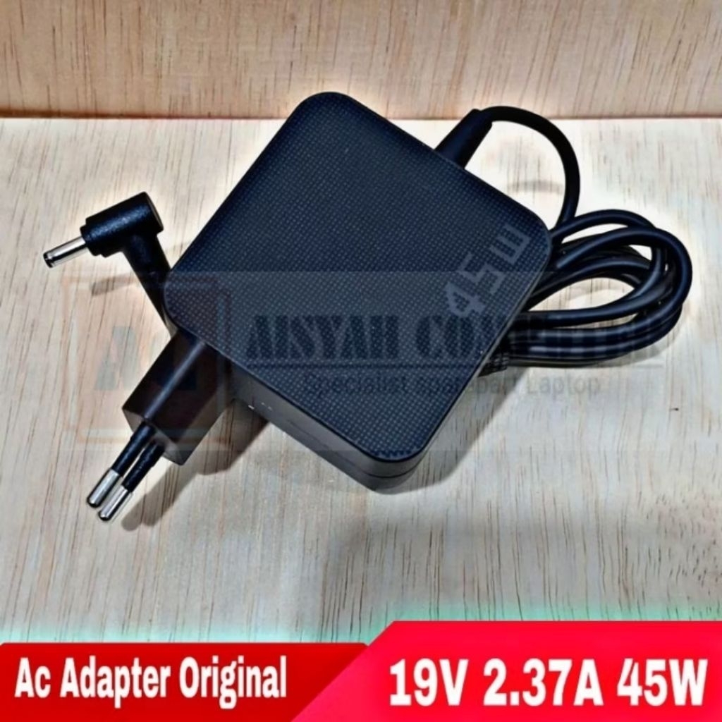 Casan 45W For Laptop Asus Lubang Kecil - ORIGINAL GENUINE (Asus Charger) BERGARANSI