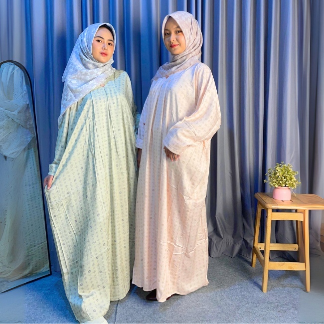 gamis ns kaftan /bahan rayon twill/allsize ld 120