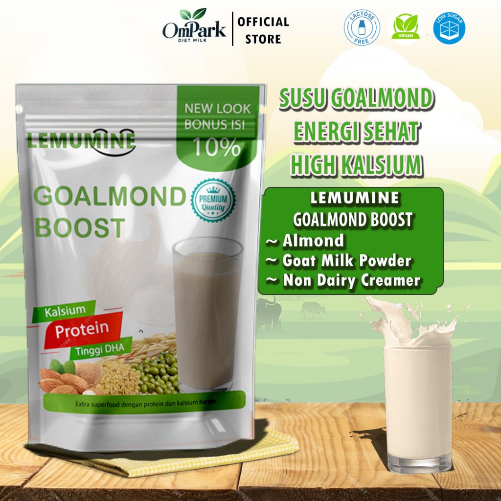 Asi Booster Susu Kambing Susu Almond Milk Asi Booster Pelancar Asi Booster Lancar Asi Fenugreek Daun