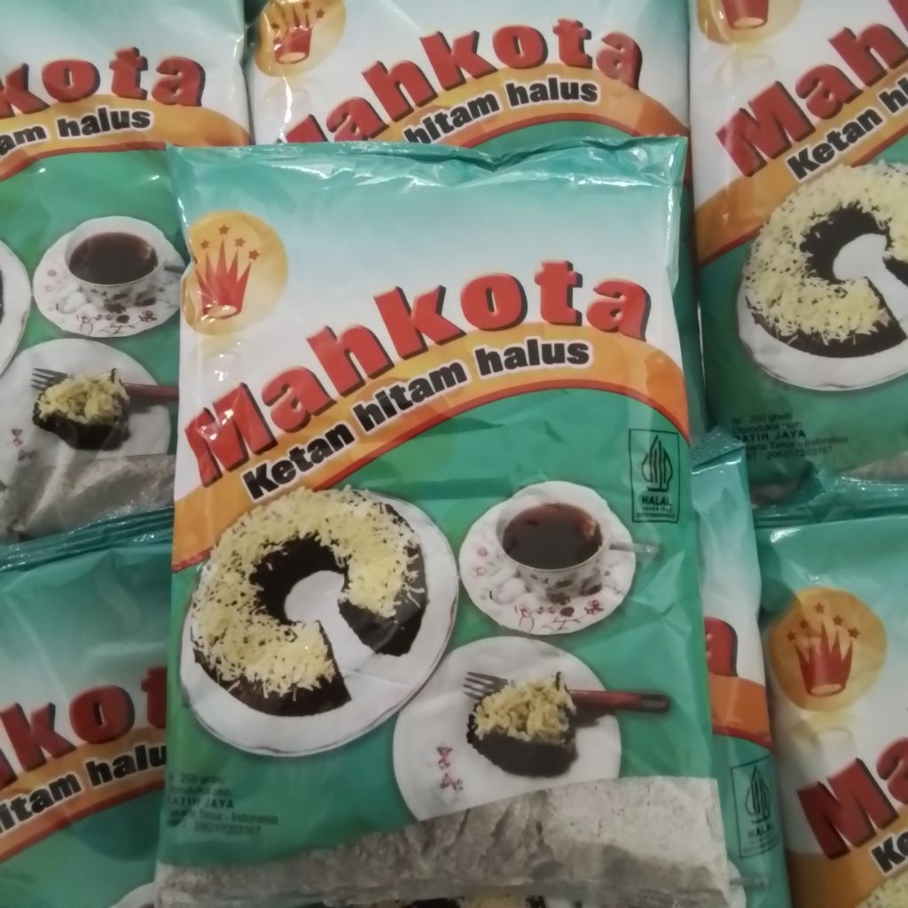 

Kumala /Mahkota / TKH Tepung Ketan Hitam Halus 250gr