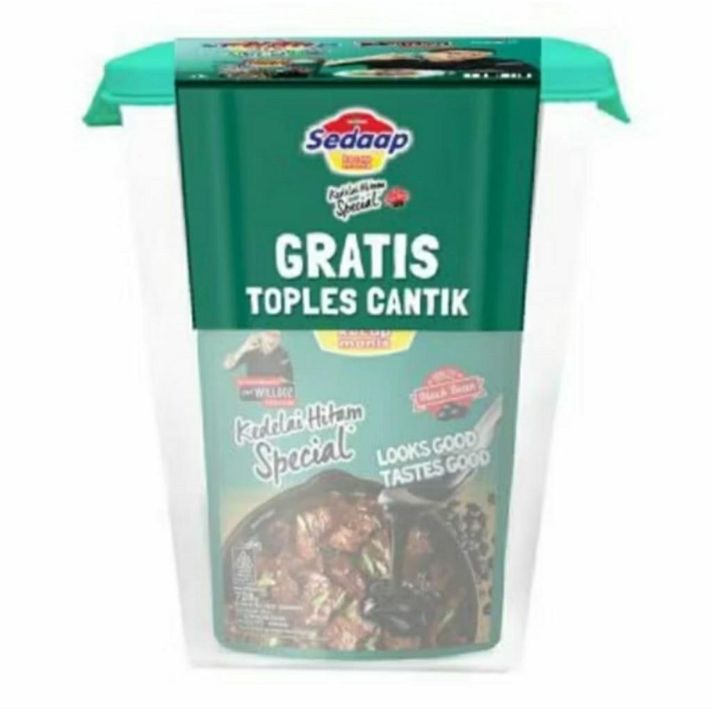 

Kecap Sedaap Kedelai Hitam Spesial 725gr Gratis Toples Cantik