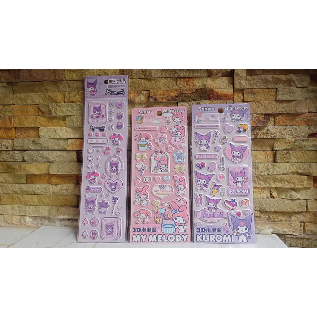 

sticker 3D karakter lucu