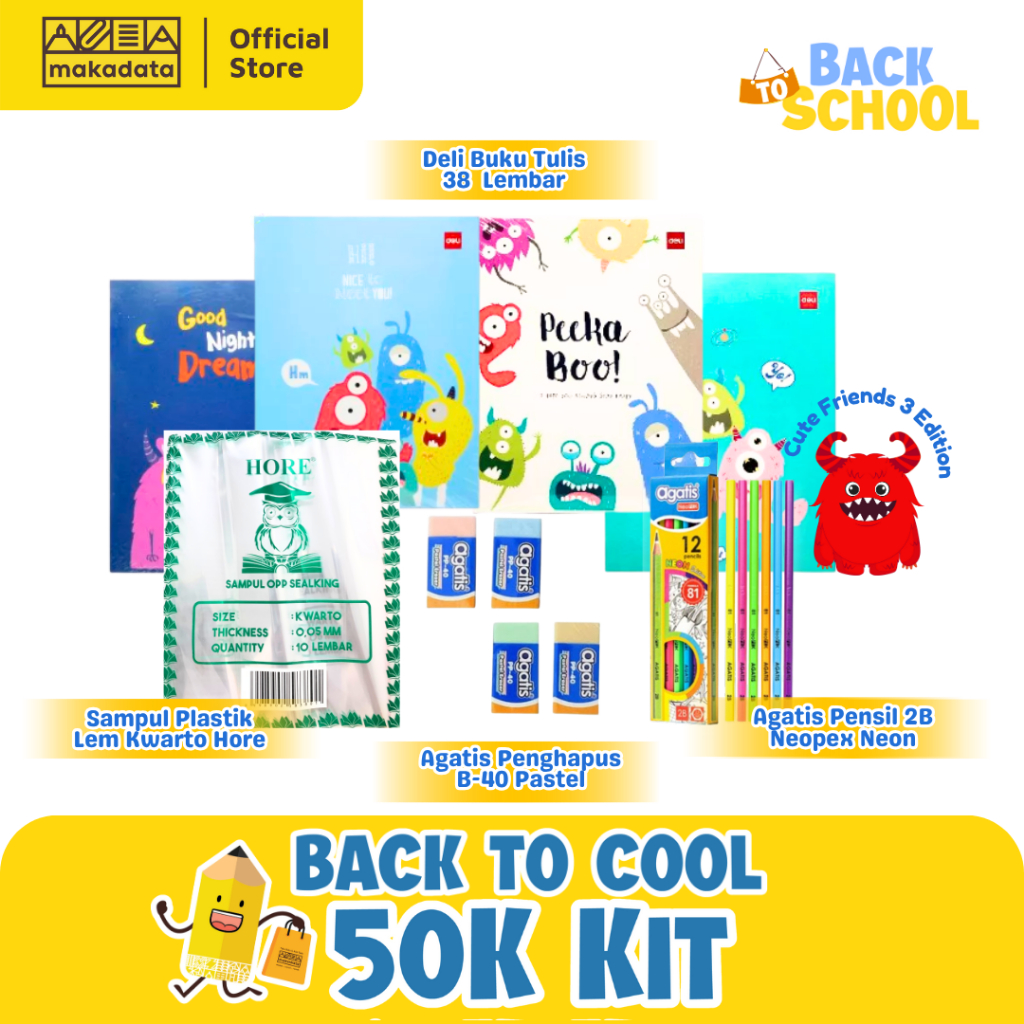 

PAKET ATK 50K (BACK TO SCHOOL EDITION)