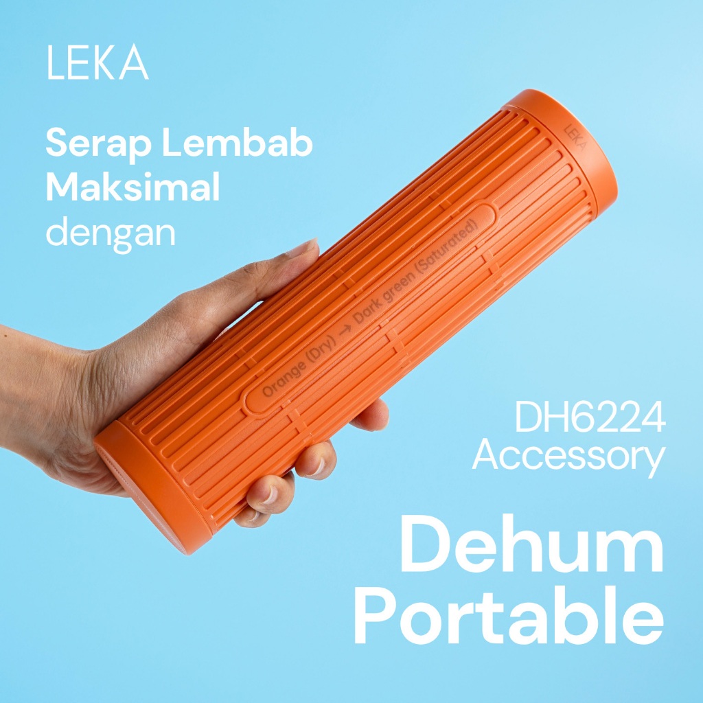 LEKA - Dehumidifier Portable untuk DH6224 Mars Dehumidifier - Mengurangi Kelembaban di Tempat Tidak 