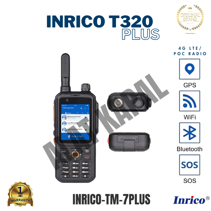HT PoC Inrico T320 4G LTE Radio ORIGINAL