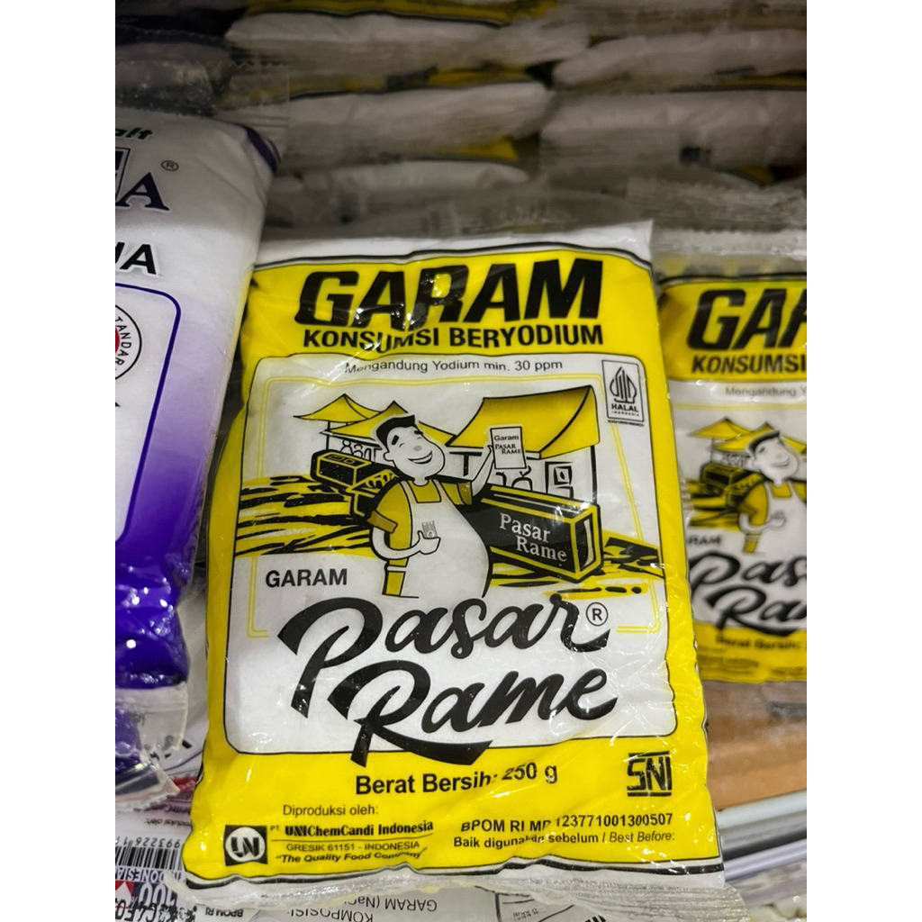 

garam kapal 250gram garam beryodium pasar rame