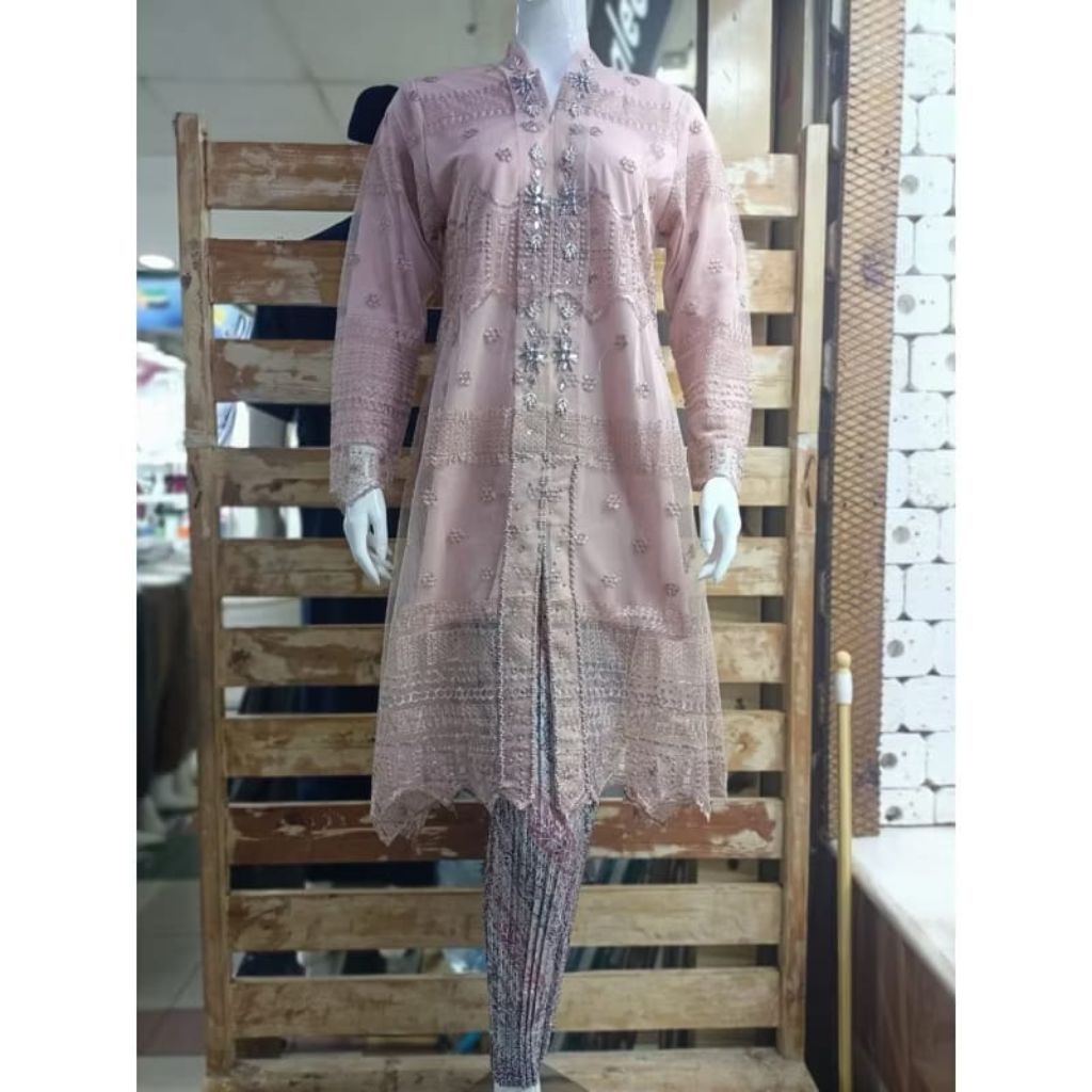 COD/STELAN KEBAYA KARTINI/TUNIK KARTINI/STELAN TUNIK TERBARU/KEBAYA TERBARU/KEBAYA TRADISIONAL/KEBAY