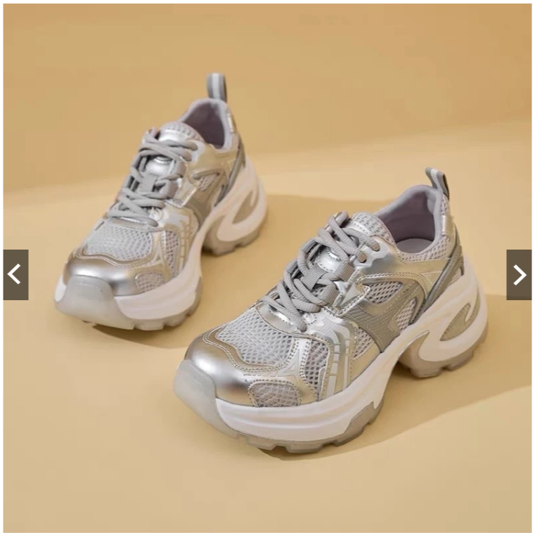 SEPATU SNEAKERS WANITA SEPATU PLATFORM TEBAL TINGGI