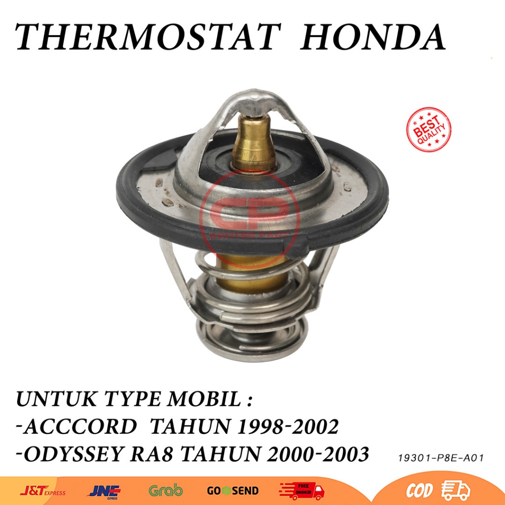 Thermostat Honda Accord V6 1998 1999 2000 2001 2002  Odyssey Ra8 V6 2000 2001 2002 2003 19301-P8e