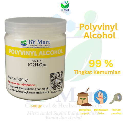 BY KIMIA & HERBAL - PVA / Polyvinyl Alcohol