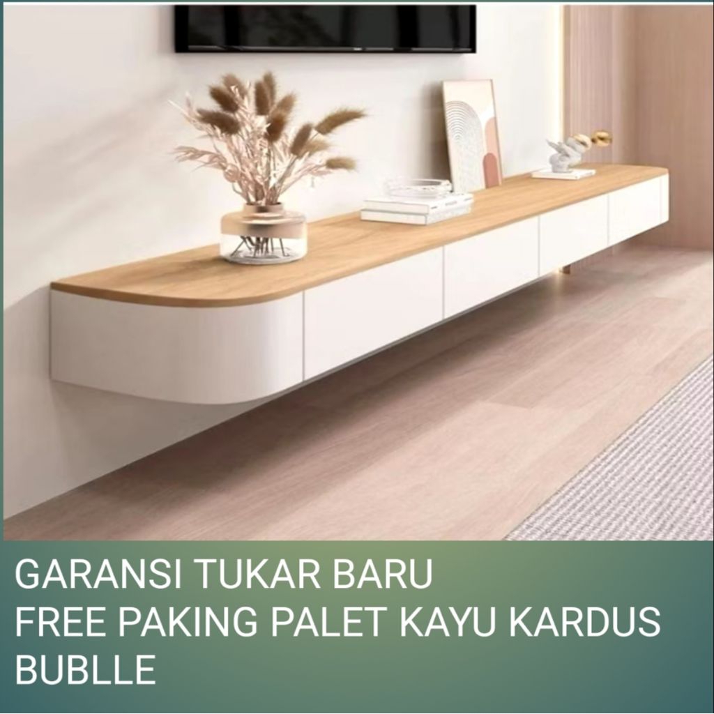 BUFET  MEJA TV GANTUNG MINIMALIS