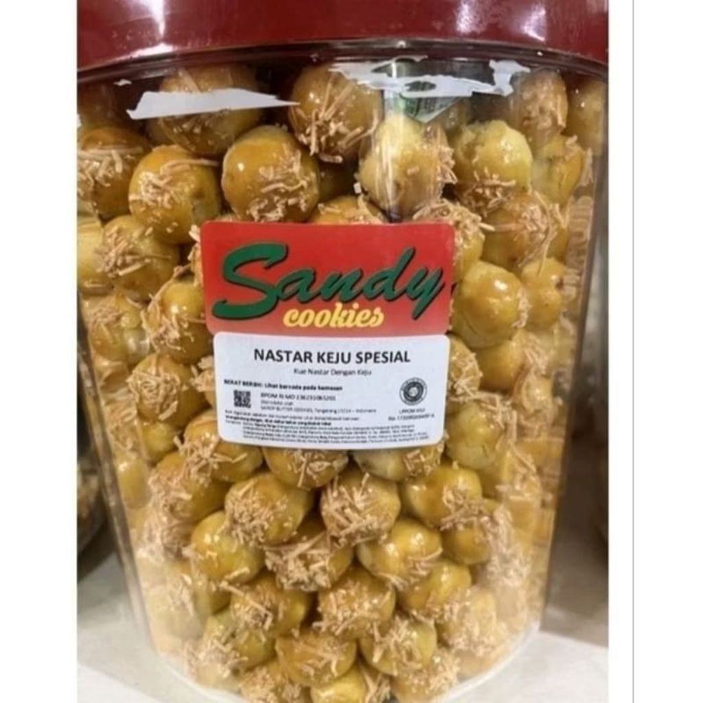 

Sandy cookies nastar keju spesial 200gram
