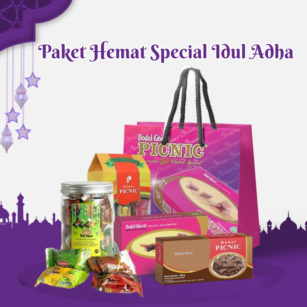 

Dodol Garut PICNIC Paket HEMAT Free Paperbag