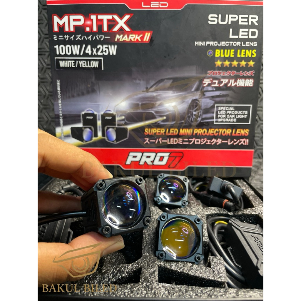 MINI PROJIE PRO7 | MINI LASER PRO7 MP.1TX Mark II  | MINI LASER 4x25 W = 100 Watt | Mini Laser PRO7