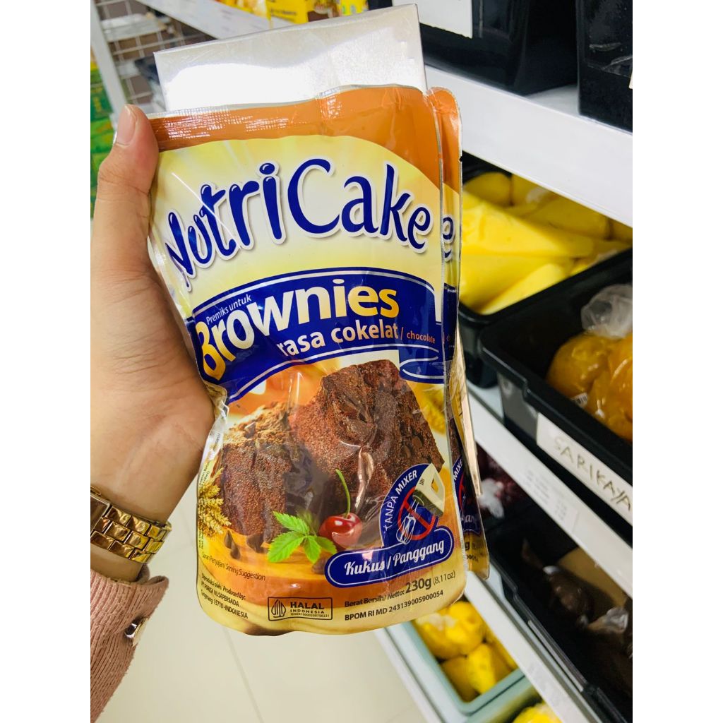 

NUTRI CAKE BROWNIES